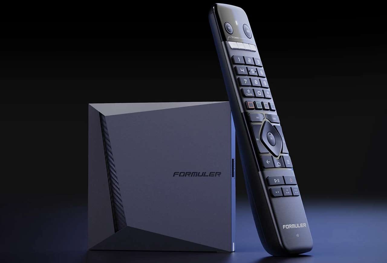 Android TV box and remote